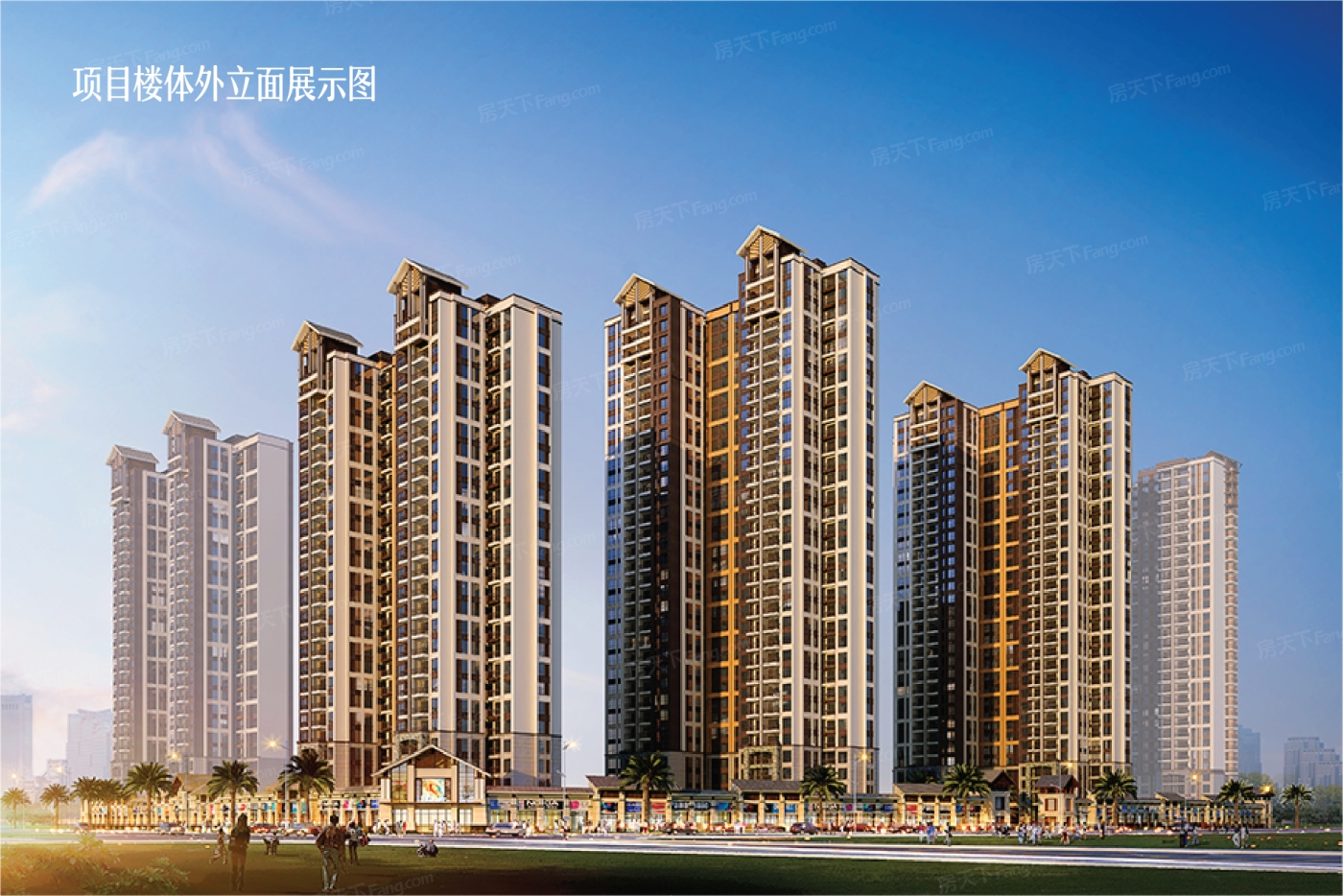 效果图:外立面效果图